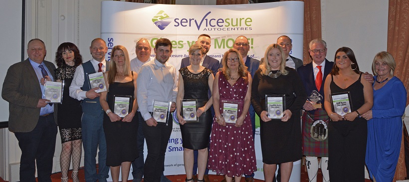 M M Auto Services Ltd named Servicesure’s ‘Autocentre of the Year’ at eagerly anticipated evening ceremony